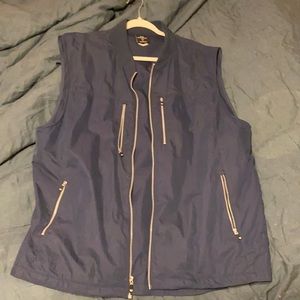 XL Navy Scottevest designer vest